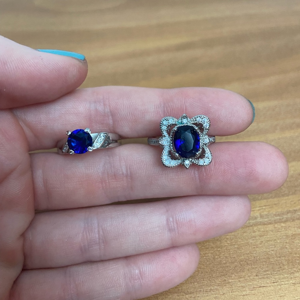 Sapphire Rings (Duo)